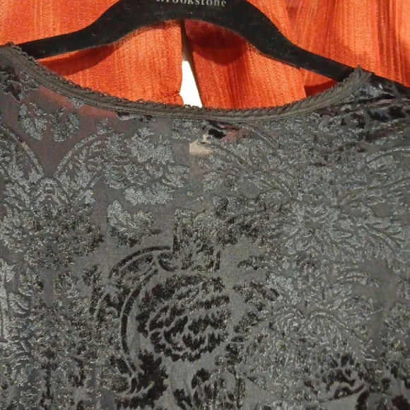 Denim & Supply Ralph Lauren Black Floral Blouse - Picture 6 of 9
